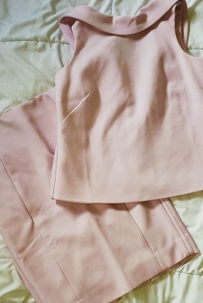 COPY - White House Black Market Pink Skirt Suit